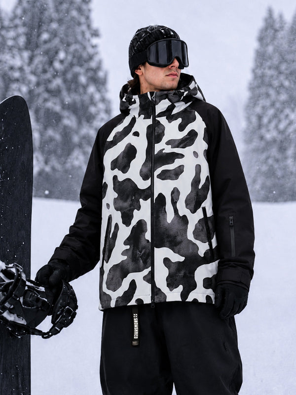 Urban Vibe Herren-Freestyle-Snowboardjacke – robust und vielseitig