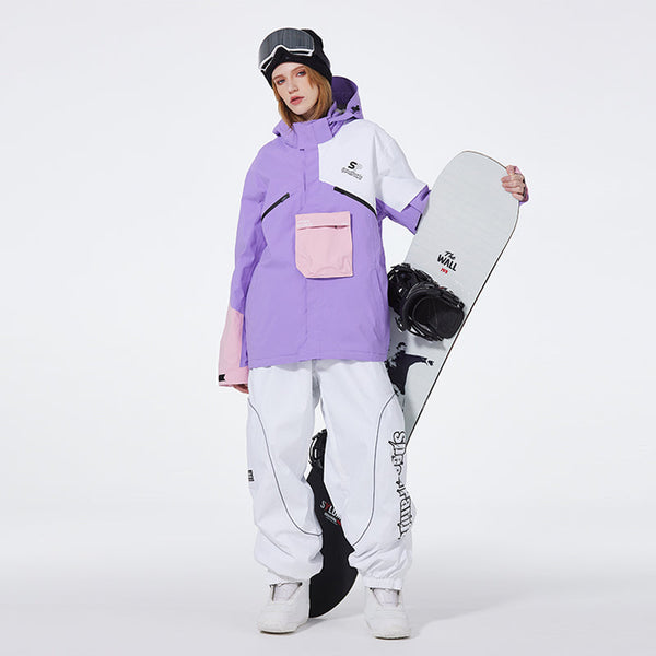 SpeedPanda Unisex Alpine SnowTech Mountain Explorer Schneeanzüge für Damen und Herren