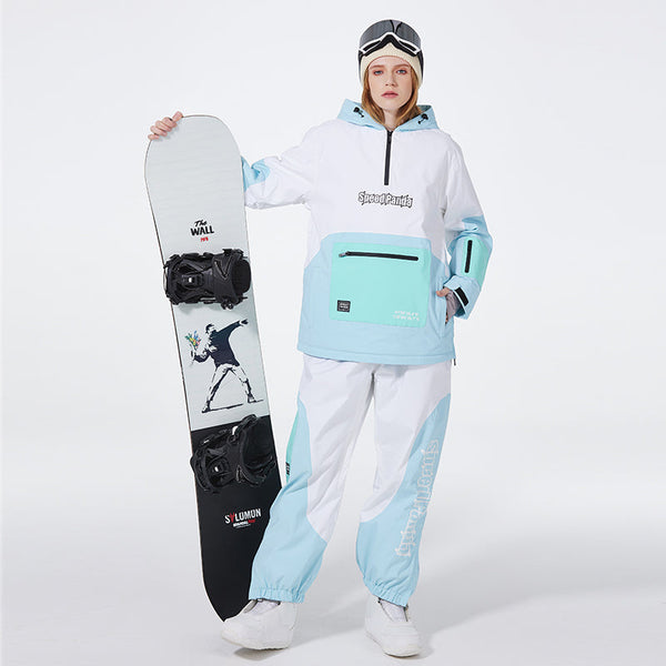 SpeedPanda Mountain Unisex Alpine SummitBlast Schneeanzug für Damen