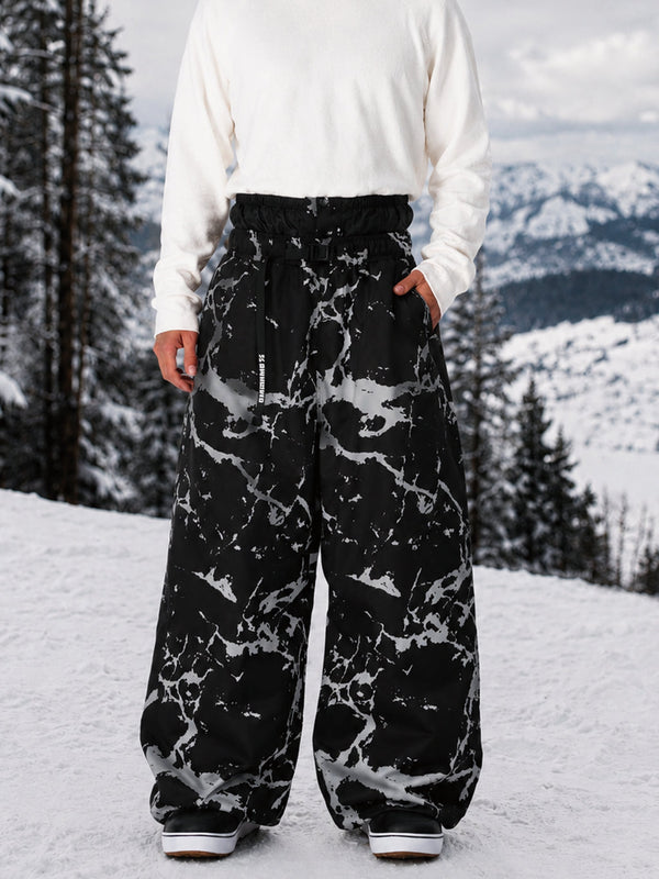 Hyper Beast Herren-Snowboardhose, strapazierfähig, vielseitig, Freestyle, Baggy-Design