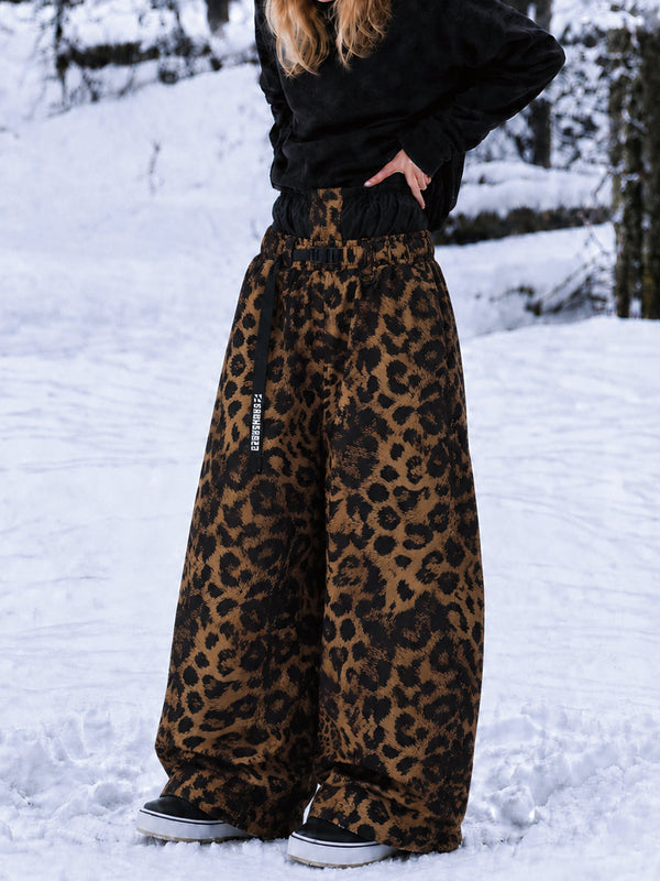 Hyper Beast Damen-Snowboardhose, strapazierfähig, vielseitig, Freestyle, Baggy-Design