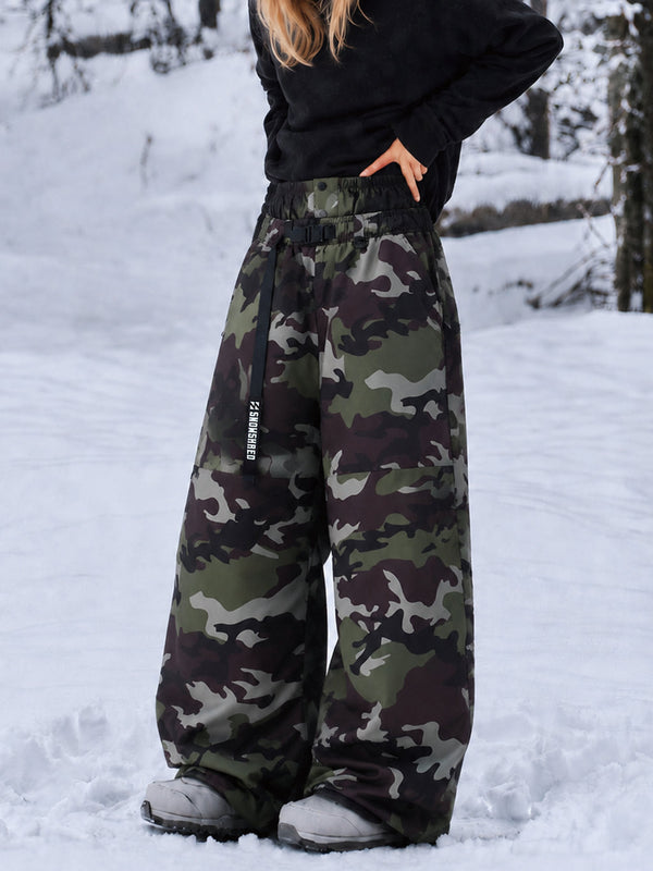 Urban Storm Damen-Snowboardhose, strapazierfähig, Utility, Freestyle, Baggy