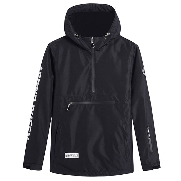 Herren Challenger Anorak-Schneejacke mit halbem Reißverschluss