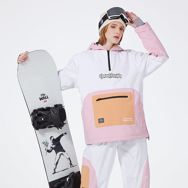 SpeedPanda Mountain Unisex Alpine SummitBlast Schneejacke für Damen
