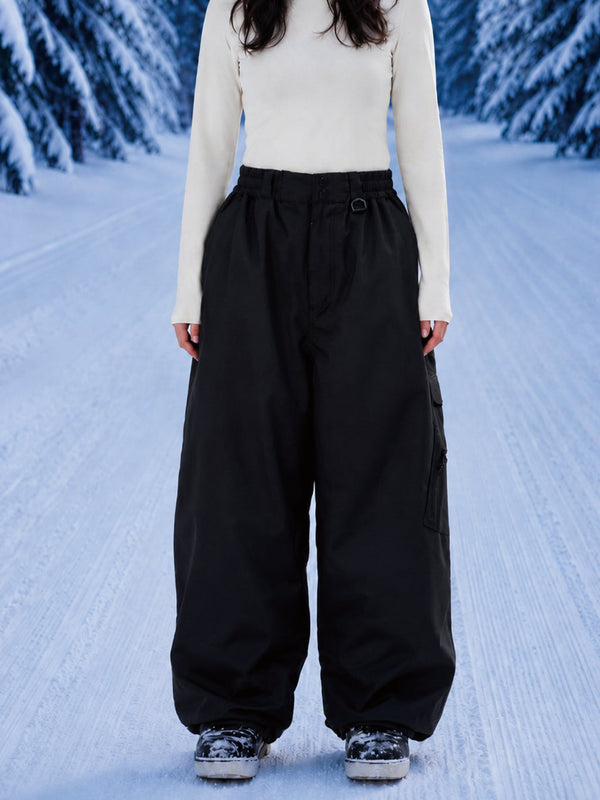 Damen Allzweck-Snowboardhose Urban Vibe Strapazierfähige Freestyle Baggy Hose