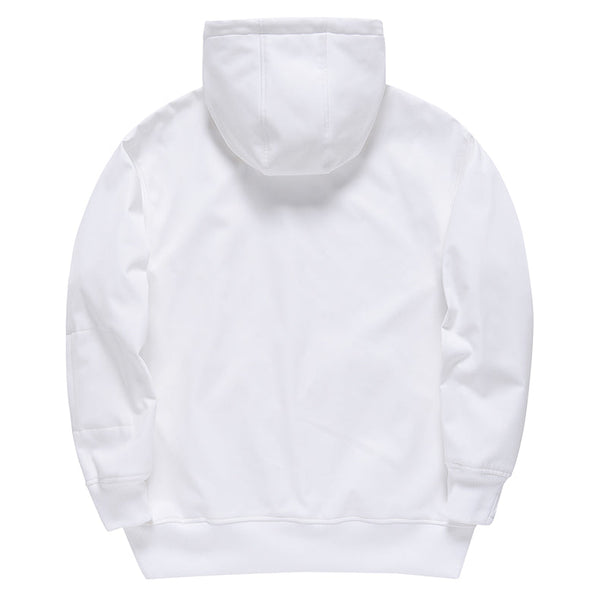 Herren-Fleece-Schneehoodie mit Smiley-Gesicht