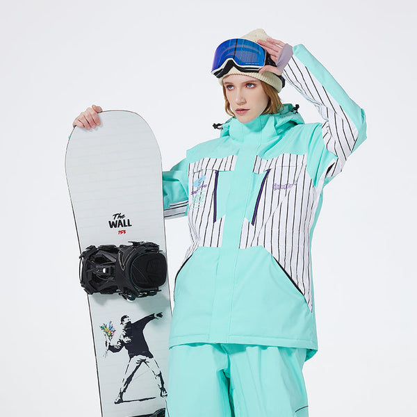 SpeedPanda Mountain Unisex Alpine Avalanche Flare Expedition Schneejacke für Damen und Herren