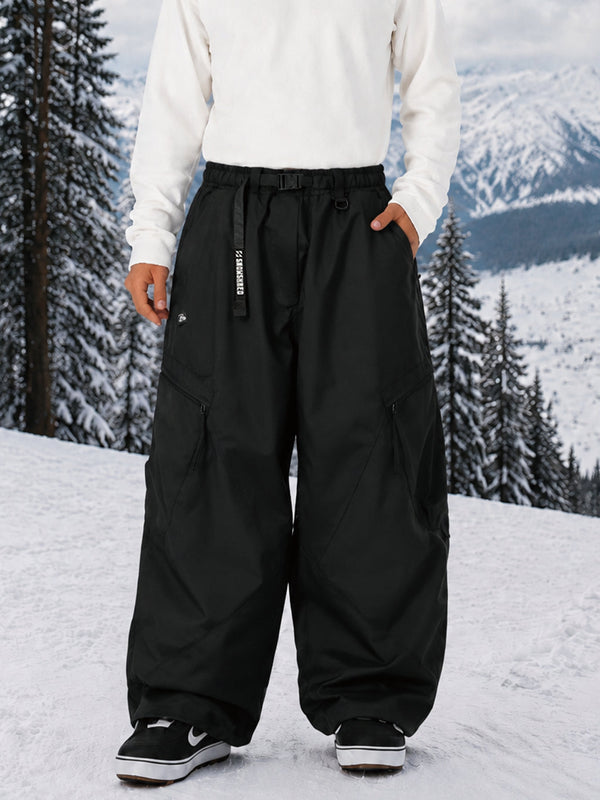 Pantalon de snowboard cargo oversize TerrainFlex Freestyle pour homme – Édition Crew