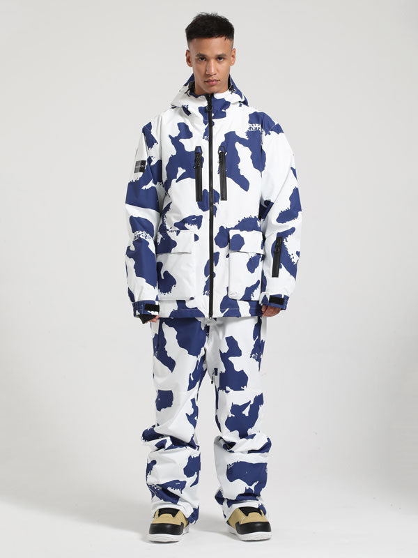 Gsou Snow Winter Ranger Cargo-Schneejacke & Latzhose für Herren (Set)