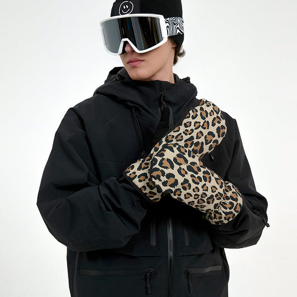 ChillVibe Grafik-Snowboardhandschuhe für Herren