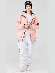 Damen-Winter-Set Mountain Dope Ski- und Snowboardjacke & -hose, isoliert
