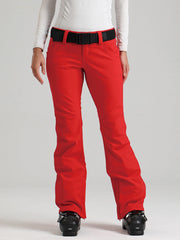 Gsou Snow Alpine Chic Flare Stretch-Skihose für Damen