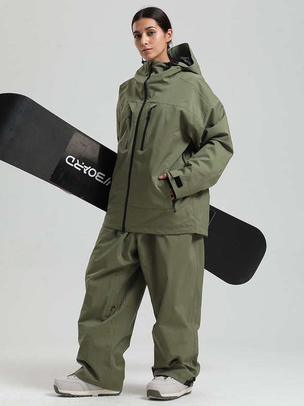 Gsou Snow Durable Mountain Pro Damen-Schneeanzüge mit Isolierung und Windschutz