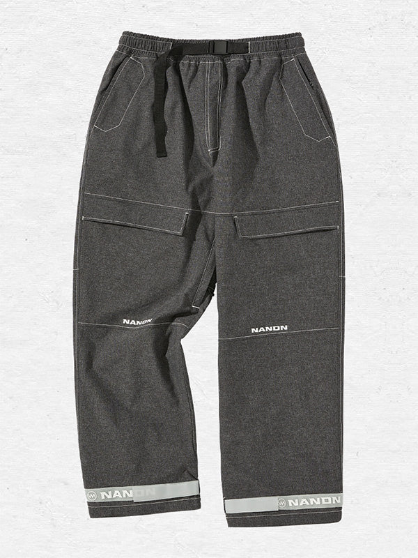Nandn Mountain Beast Denim Prime Baggy Snowboardhose für Herren
