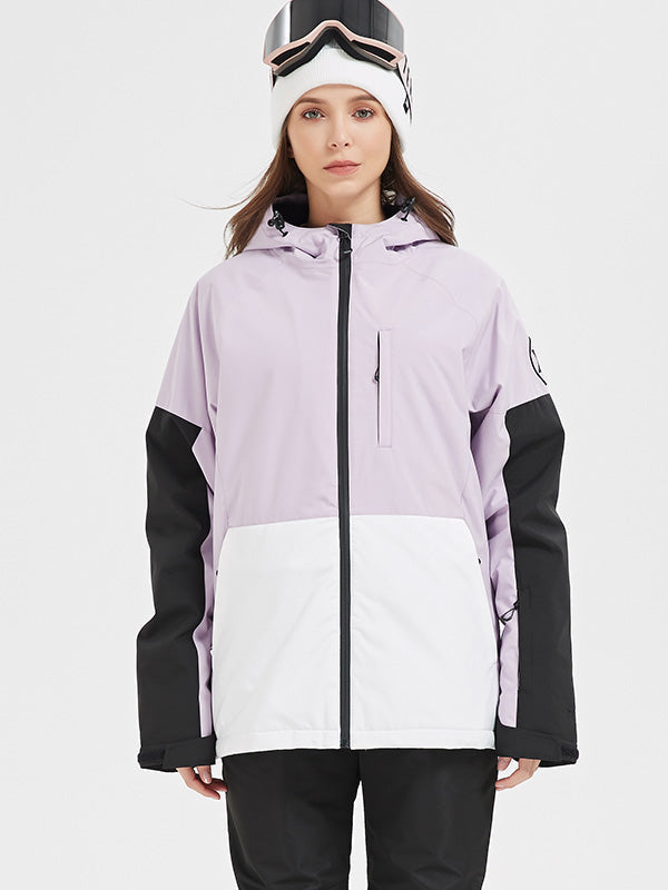 Wasserdichte Mountain Shred Damen-Snowboardjacke - All Mountain