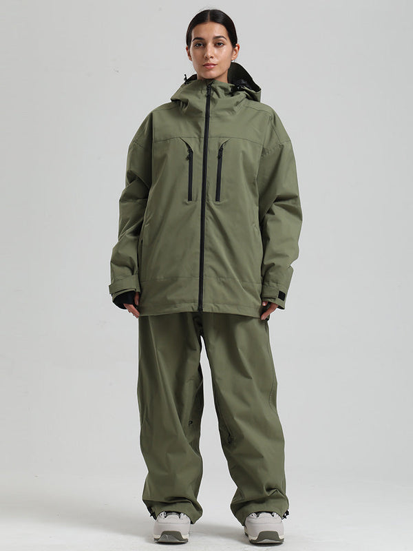 Gsou Snow Durable Mountain Pro Damen-Schneeanzüge mit Isolierung und Windschutz