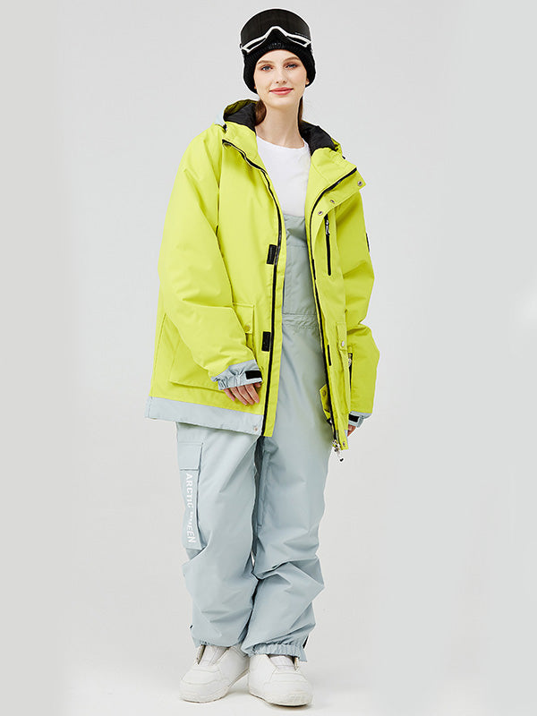 Damen-Winter-Set Mountain Dope Ski- und Snowboardjacke & -hose, isoliert