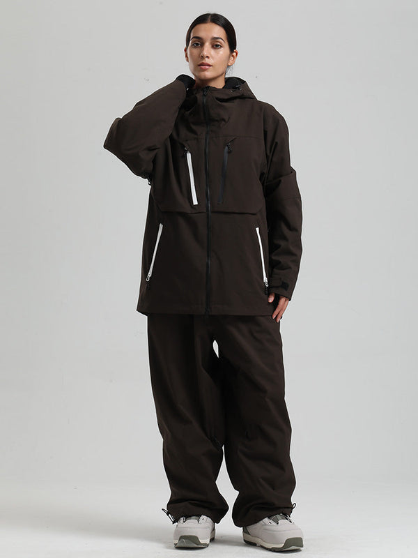 Gsou Snow Damen-Winter-Funktions-Cargo-Schneeanzüge für den Berg