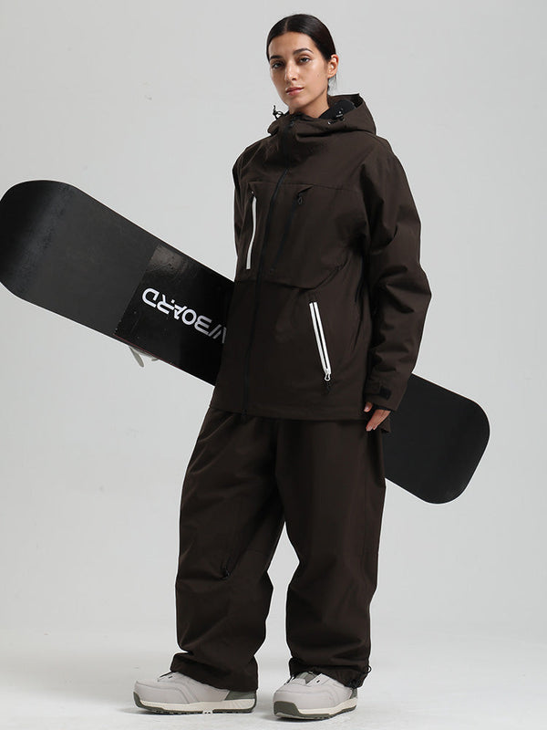 Gsou Snow Damen-Winter-Funktions-Cargo-Schneeanzüge für den Berg