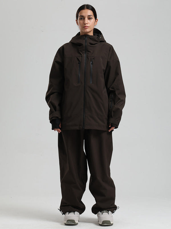 Gsou Snow Durable Mountain Pro Damen-Schneeanzüge mit Isolierung und Windschutz