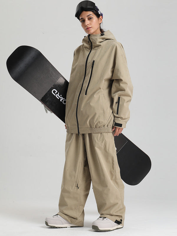 Gsou Snow Mountain Freestyle SnowFlex Street Hybrid Snowboardanzüge für Damen