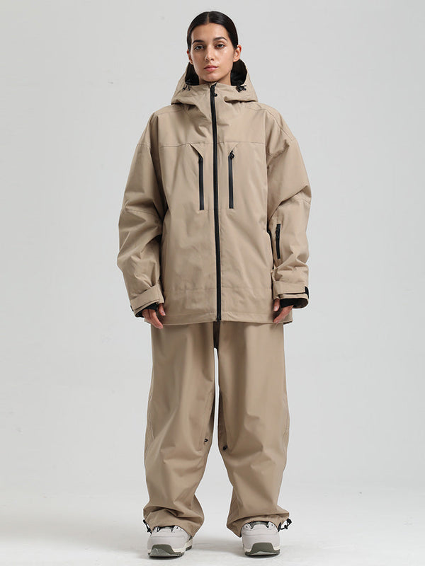 Gsou Snow Durable Mountain Pro Damen-Schneeanzüge mit Isolierung und Windschutz