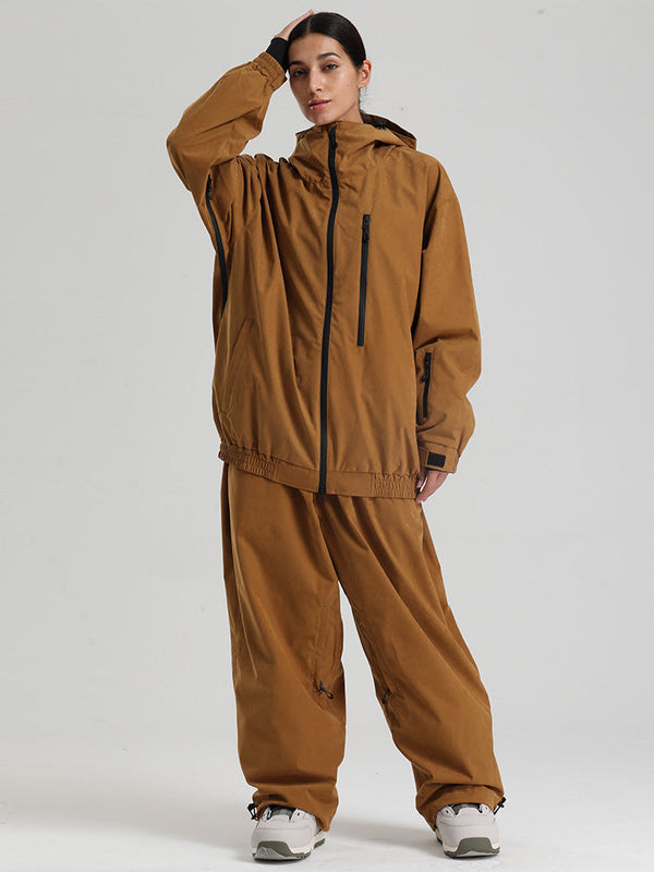 Gsou Snow Mountain Freestyle SnowFlex Street Hybrid Snowboardanzüge für Damen