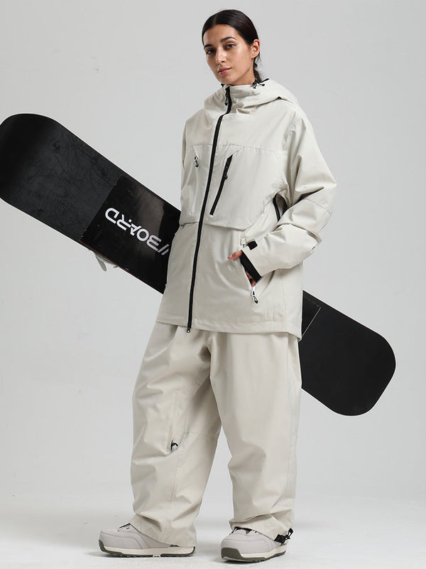 Gsou Snow Damen-Winter-Funktions-Cargo-Schneeanzüge für den Berg