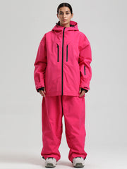 Gsou Snow Durable Mountain Pro Damen-Schneeanzüge mit Isolierung und Windschutz