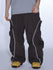 Gsou Snow Herren-Schneehose mit reflektierenden Kanten und weitem Sitz