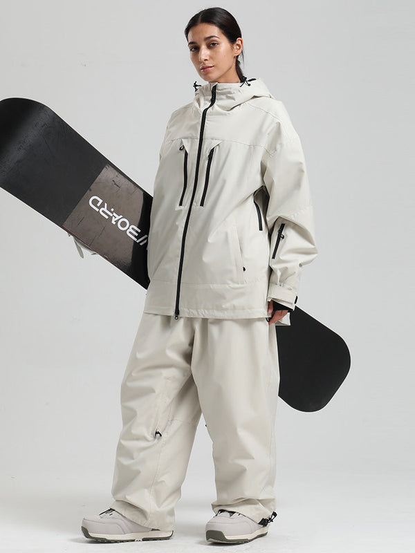Gsou Snow Durable Mountain Pro Damen-Schneeanzüge mit Isolierung und Windschutz