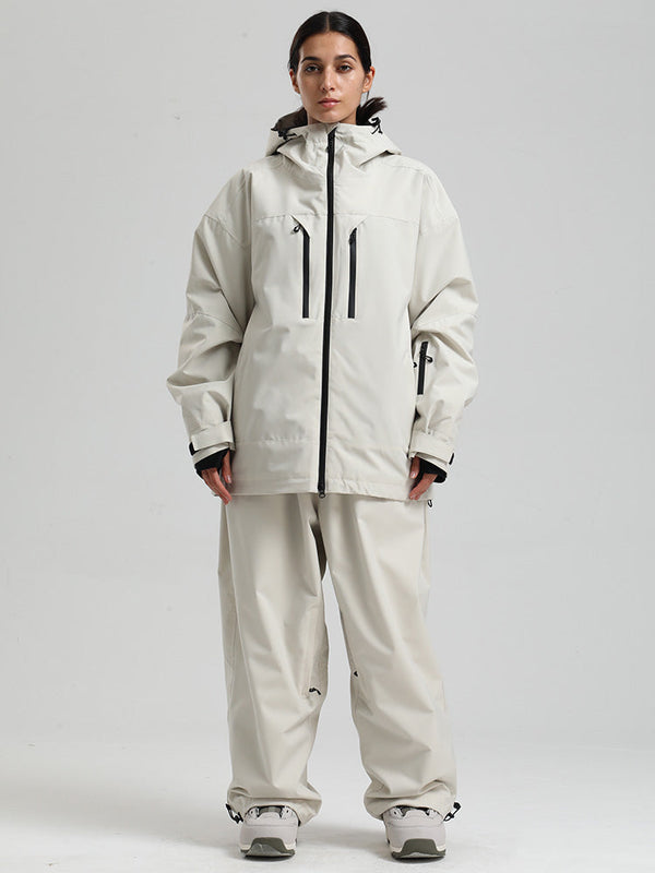 Gsou Snow Durable Mountain Pro Damen-Schneeanzüge mit Isolierung und Windschutz