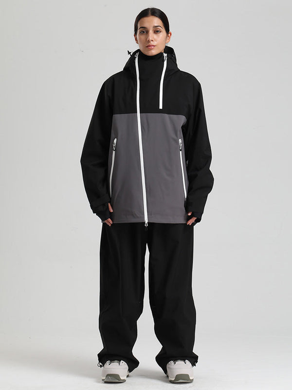 Gsou Snow HyperDrive Ganzjahres-Skianzug für Damen mit Farbblock-Design