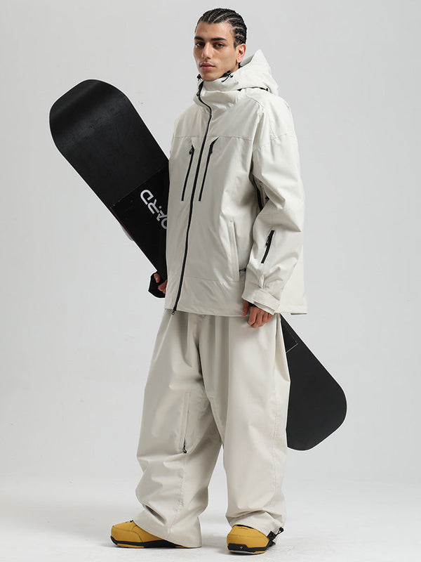 Men's Gsou Snow Durable Mountain Pro Insulated Wind Armor Snow Suits