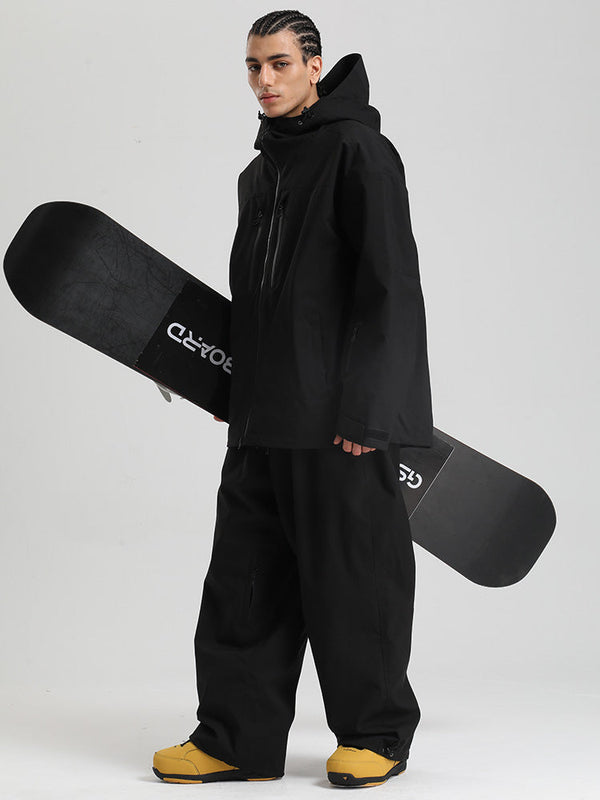 Men's Gsou Snow Durable Mountain Pro Insulated Wind Armor Snow Suits