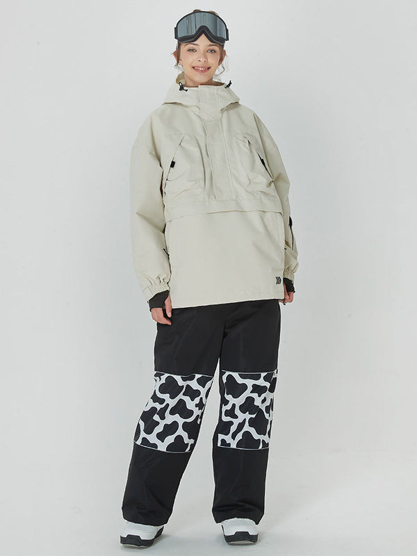 Damen Mountain Freerider Thermal Baggy Anorak Schneeanzug Snowboardanzug