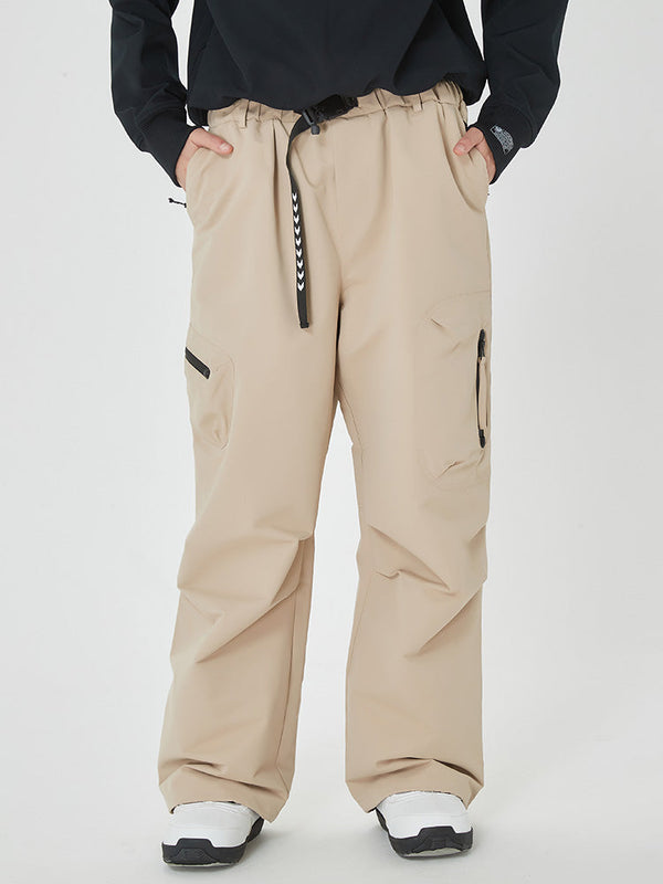 Damen-Skihose „Mountain Expedition“ mit weitem Sitz und seitlichen Cargotaschen
