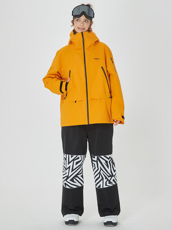 Mountain Breaker Freestyle-Skijacke und Skihose mit Grafikeinsatz für Damen