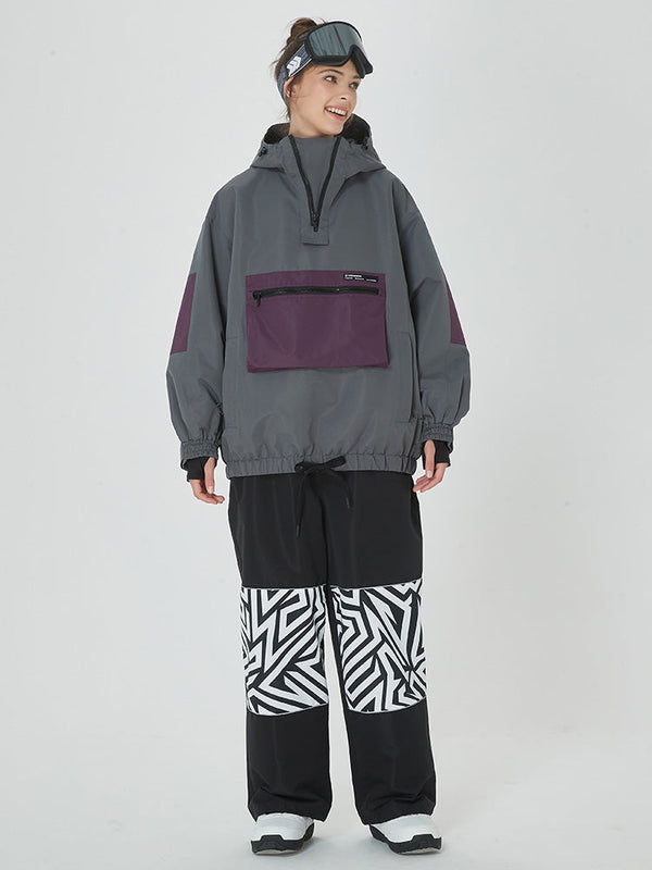 Damen Freestyle Baggy Schneeanzug Prime Bomber Snowboardjacke & -hose