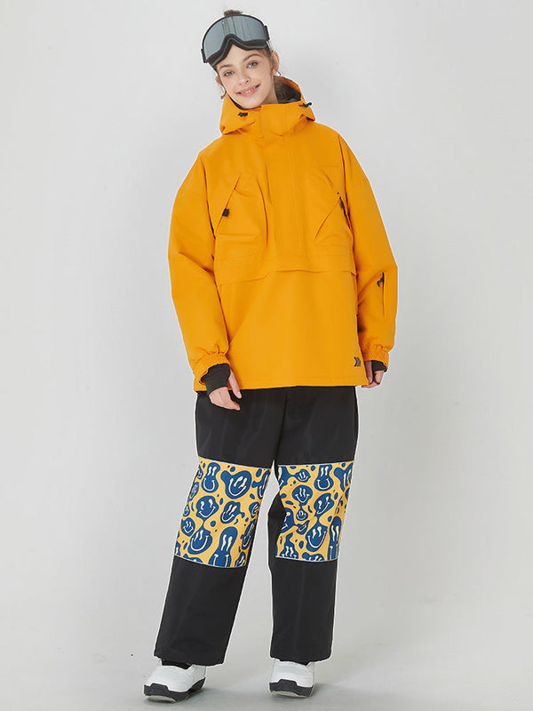 Damen Mountain Freerider Thermal Baggy Anorak Schneeanzug Snowboardanzug