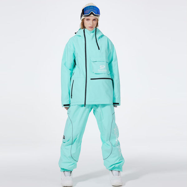 Damen SpeedPanda Mountain Unisex Alpine GlacierPro Extreme Schneeanzug