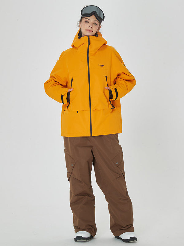 Mountain Breaker Anorak Snowboardjacke für Damen mit passender Cargo-Schneehose