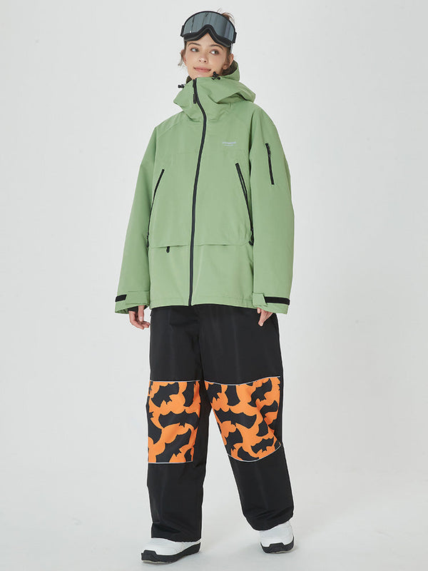 Mountain Breaker Freestyle-Skijacke und Skihose mit Grafikeinsatz für Damen