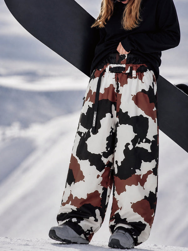 Hyper Beast Damen-Snowboardhose, strapazierfähig, vielseitig, Freestyle, Baggy-Design