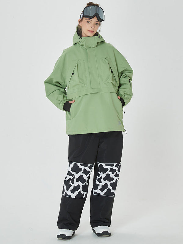 Damen Mountain Freerider Thermal Baggy Anorak Schneeanzug Snowboardanzug