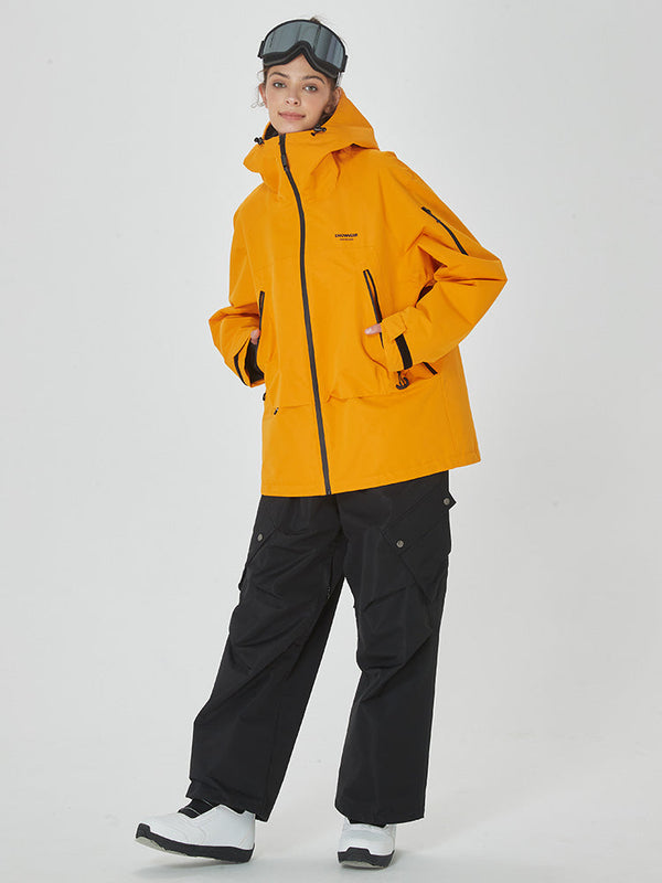 Mountain Breaker Anorak Snowboardjacke für Damen mit passender Cargo-Schneehose