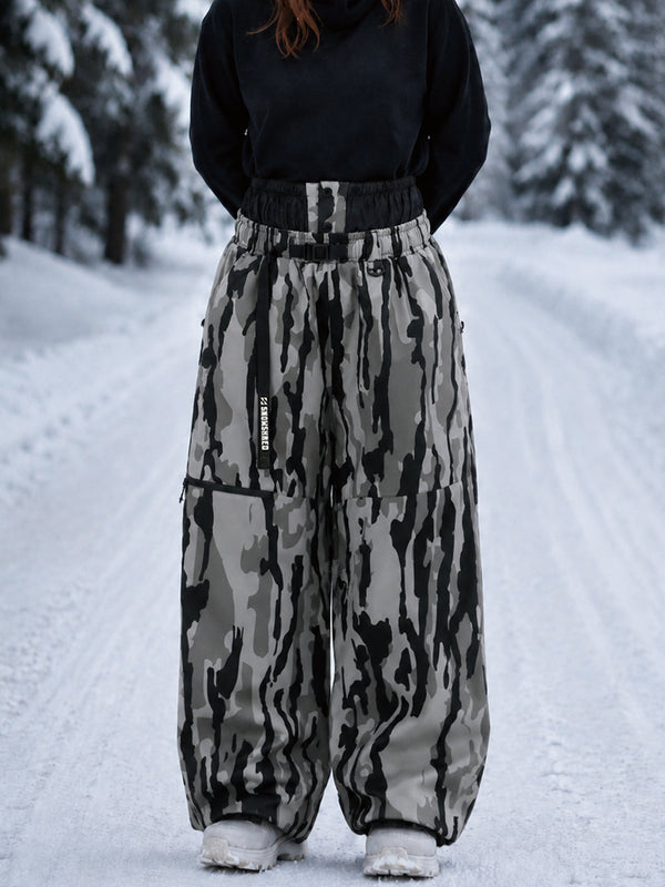 Urban Storm Damen-Snowboardhose, strapazierfähig, Utility, Freestyle, Baggy