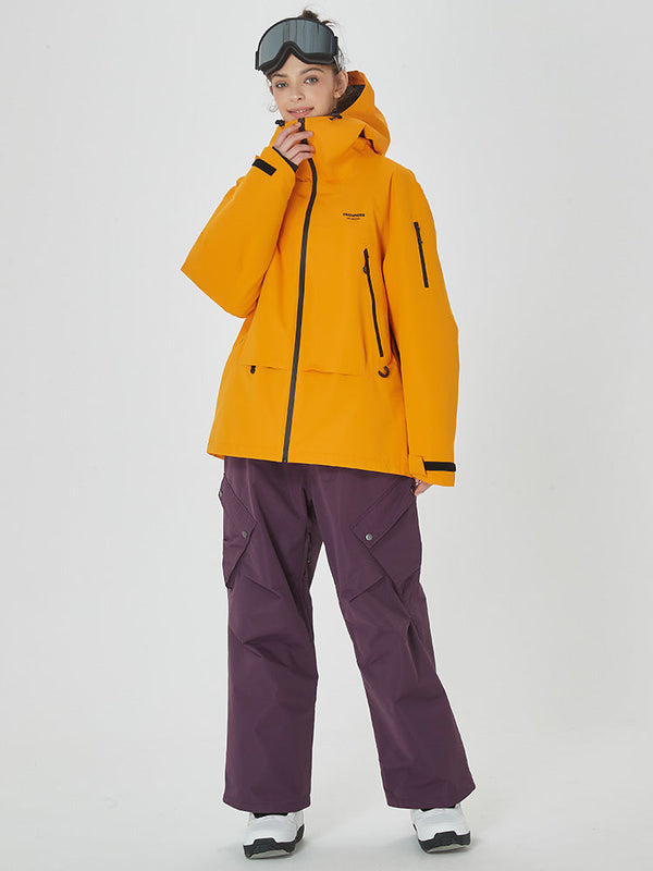 Mountain Breaker Anorak Snowboardjacke für Damen mit passender Cargo-Schneehose