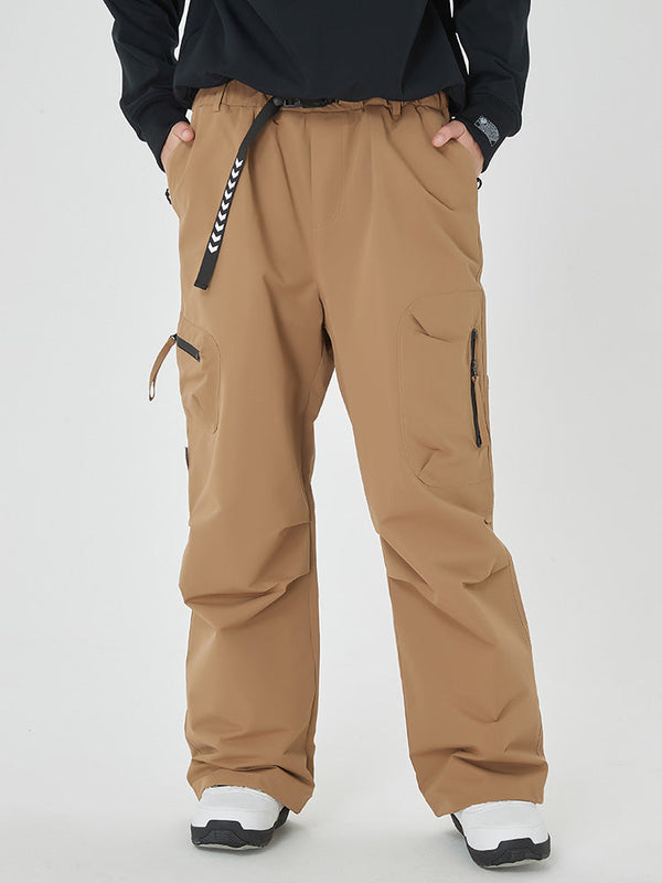 Damen-Skihose „Mountain Expedition“ mit weitem Sitz und seitlichen Cargotaschen