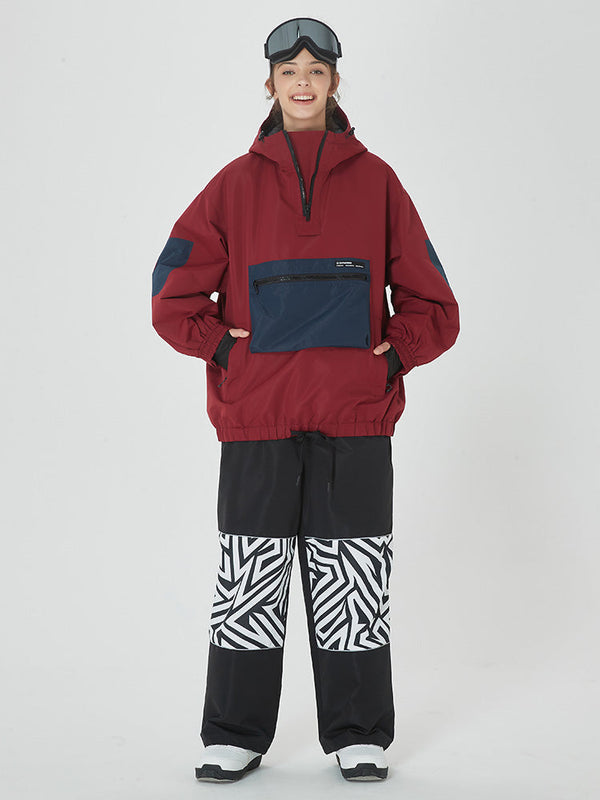 Damen Freestyle Baggy Schneeanzug Prime Bomber Snowboardjacke & -hose